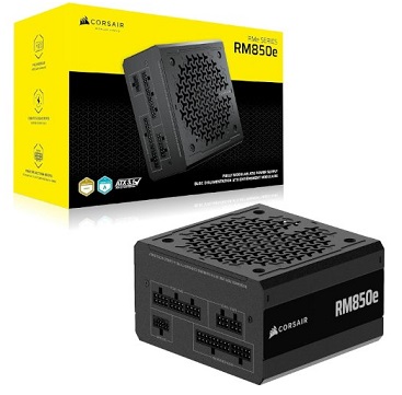 ספק-כוח מודולרי מלא קורסייר Corsair CP-9020296-EU RMe Series RM850e Fully Modular Low-Noise ATX Power Supply EU 850W PCIe 5.0 ATX 3.1